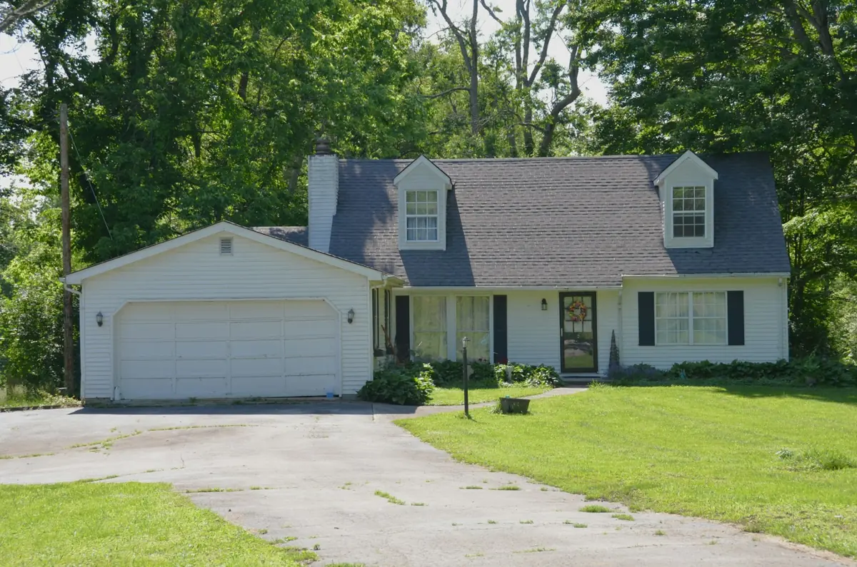 House with an attached two-car garage and concrete driveway